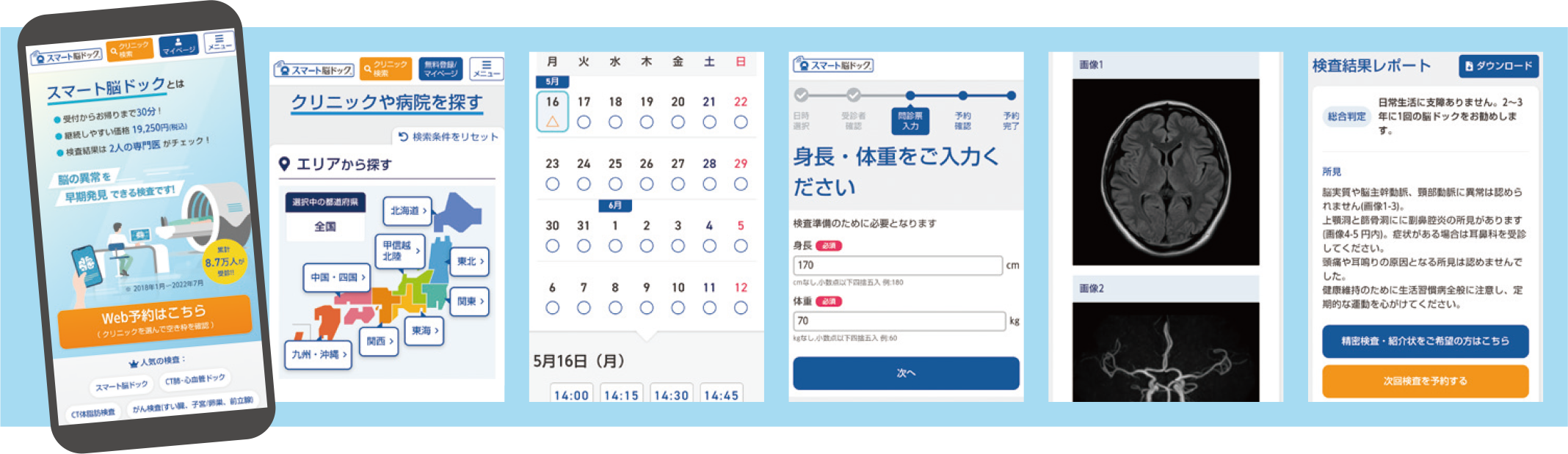 「スマート脳ドック」サイト
